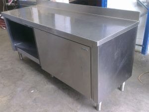 stainless steel catering tables